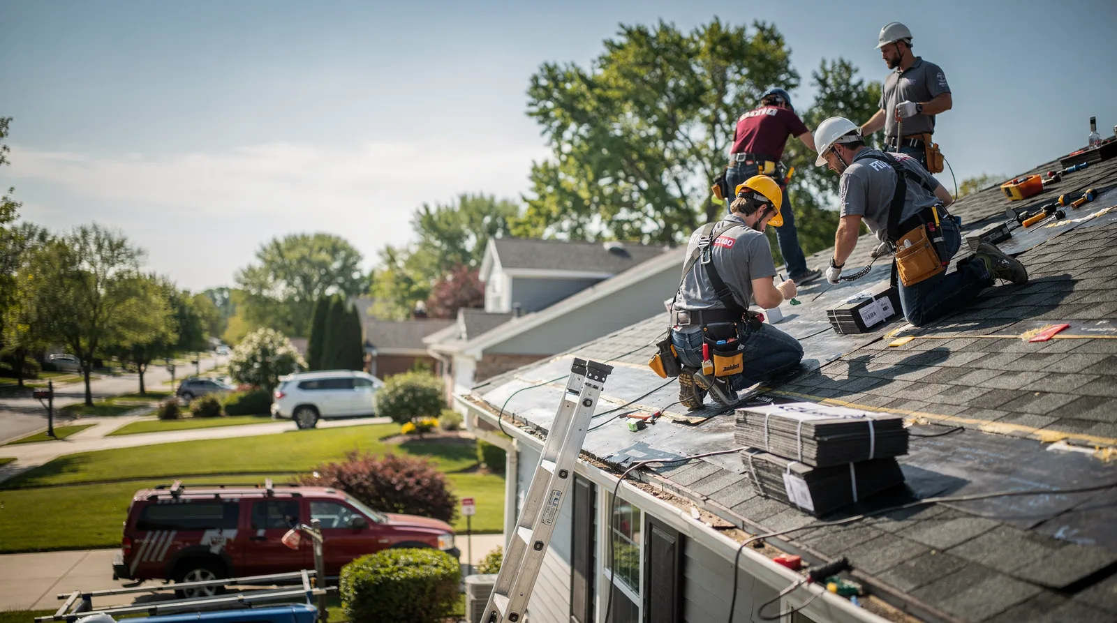 Roof Repair in Macedonia, IL around you